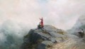 イワン・アイヴァゾフスキー・ダンテが珍しい雲の山で芸術家を見せる